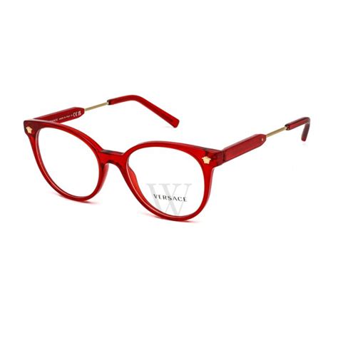 versace red eyeglasses|eyeglasses versace glasses on face.